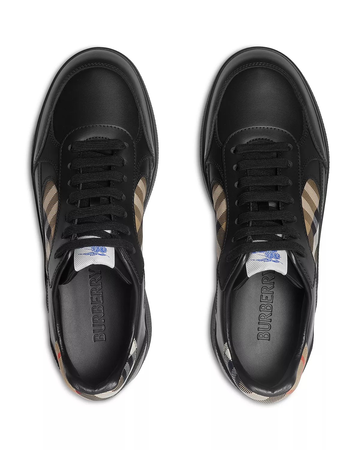 Men's Terrace Check Low Top Sneakers - 4