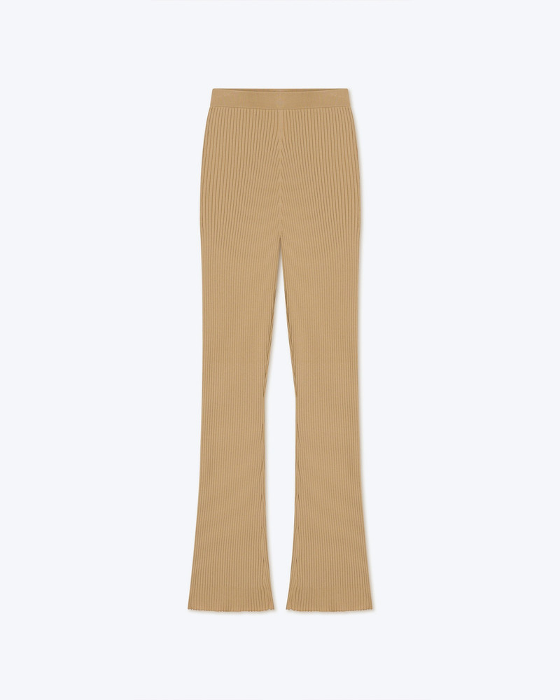 ALEA - Ribbed pants - Sand 1