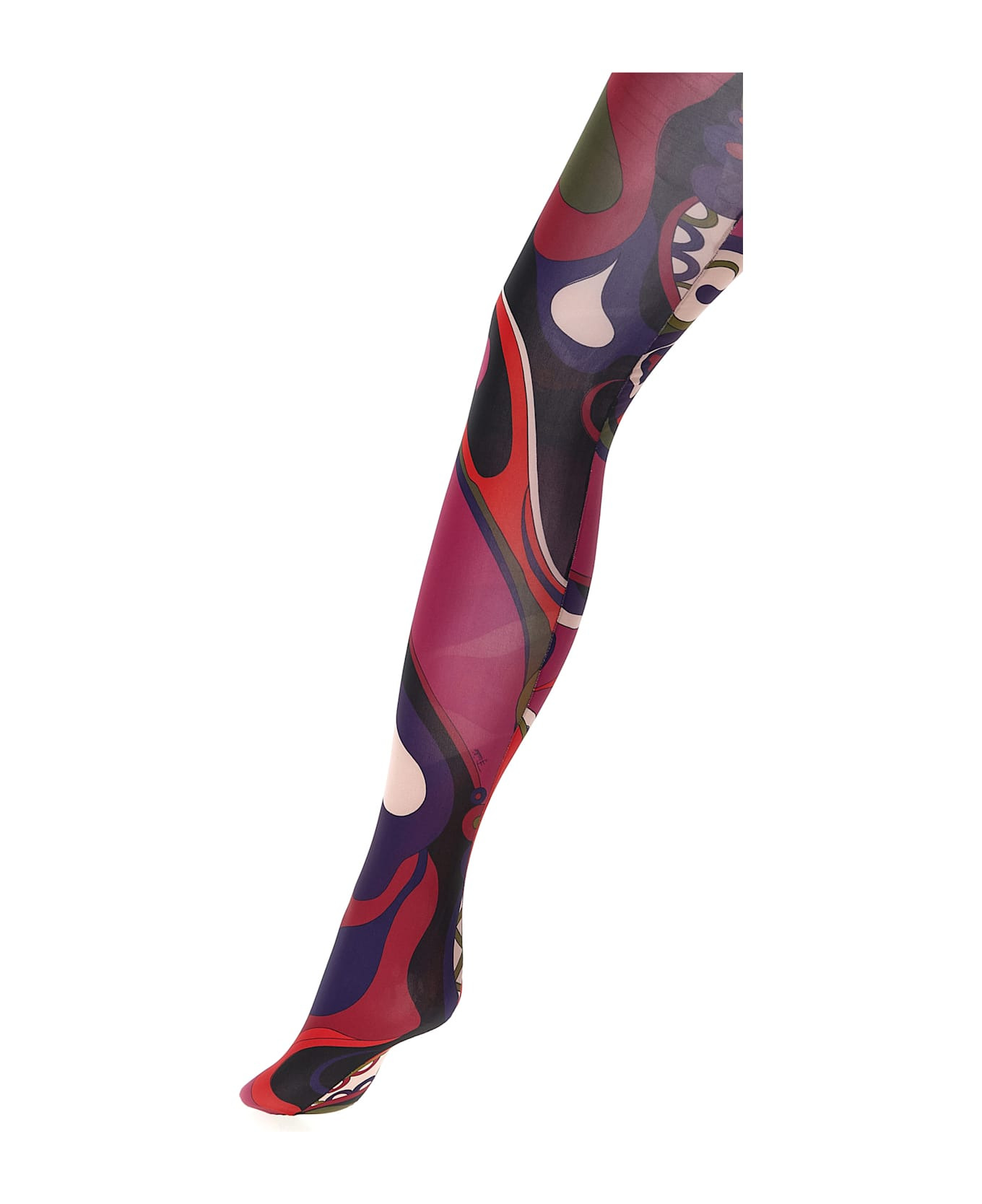 Patterned Printed Tights - 2