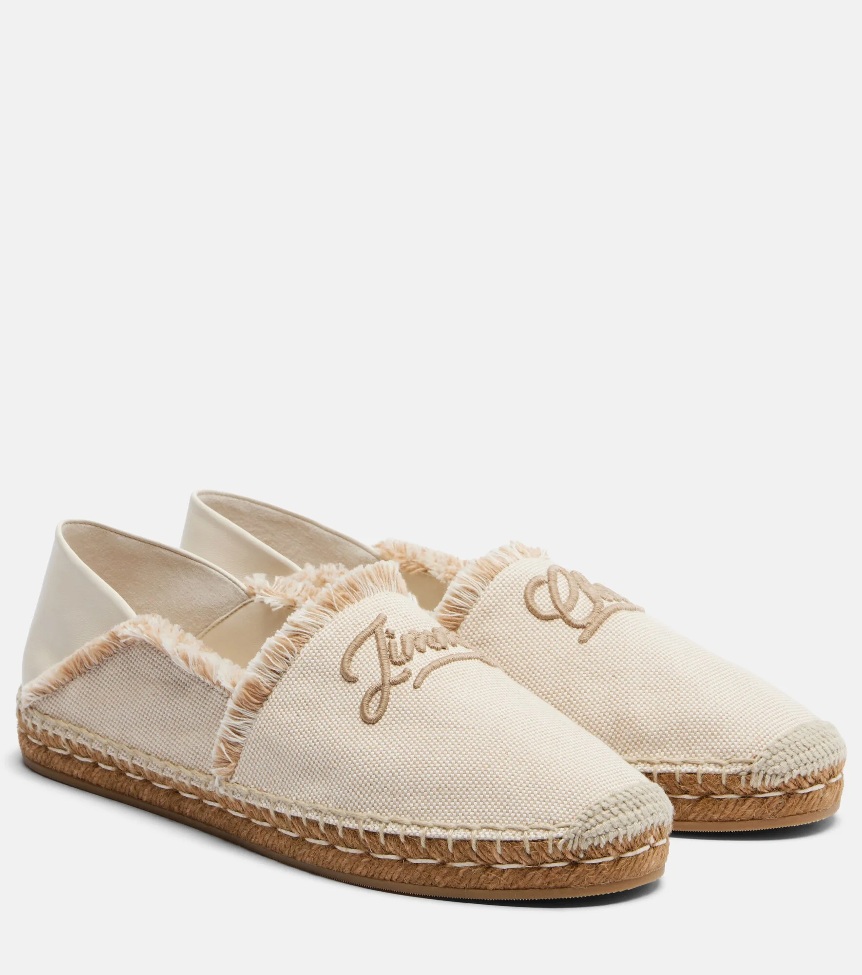 Avi embroidered canvas espadrilles - 1