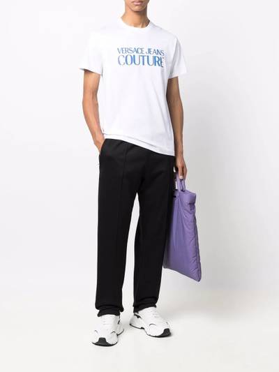 VERSACE JEANS COUTURE logo-print cotton T-Shirt outlook