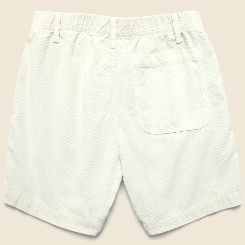 Save Khaki United 6" Corduroy Sport Short - Salt outlook