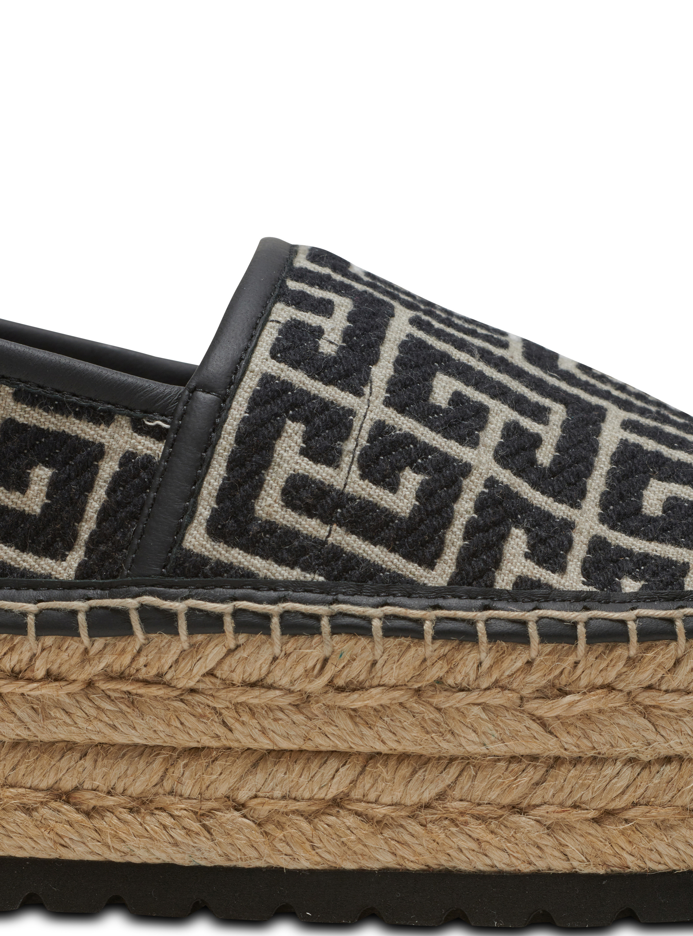 Alex espadrilles with jacquard monogram - 6