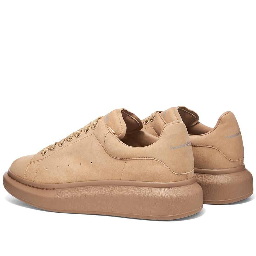 Alexander McQueen Nubuck Wedge Sole Sneaker - 3