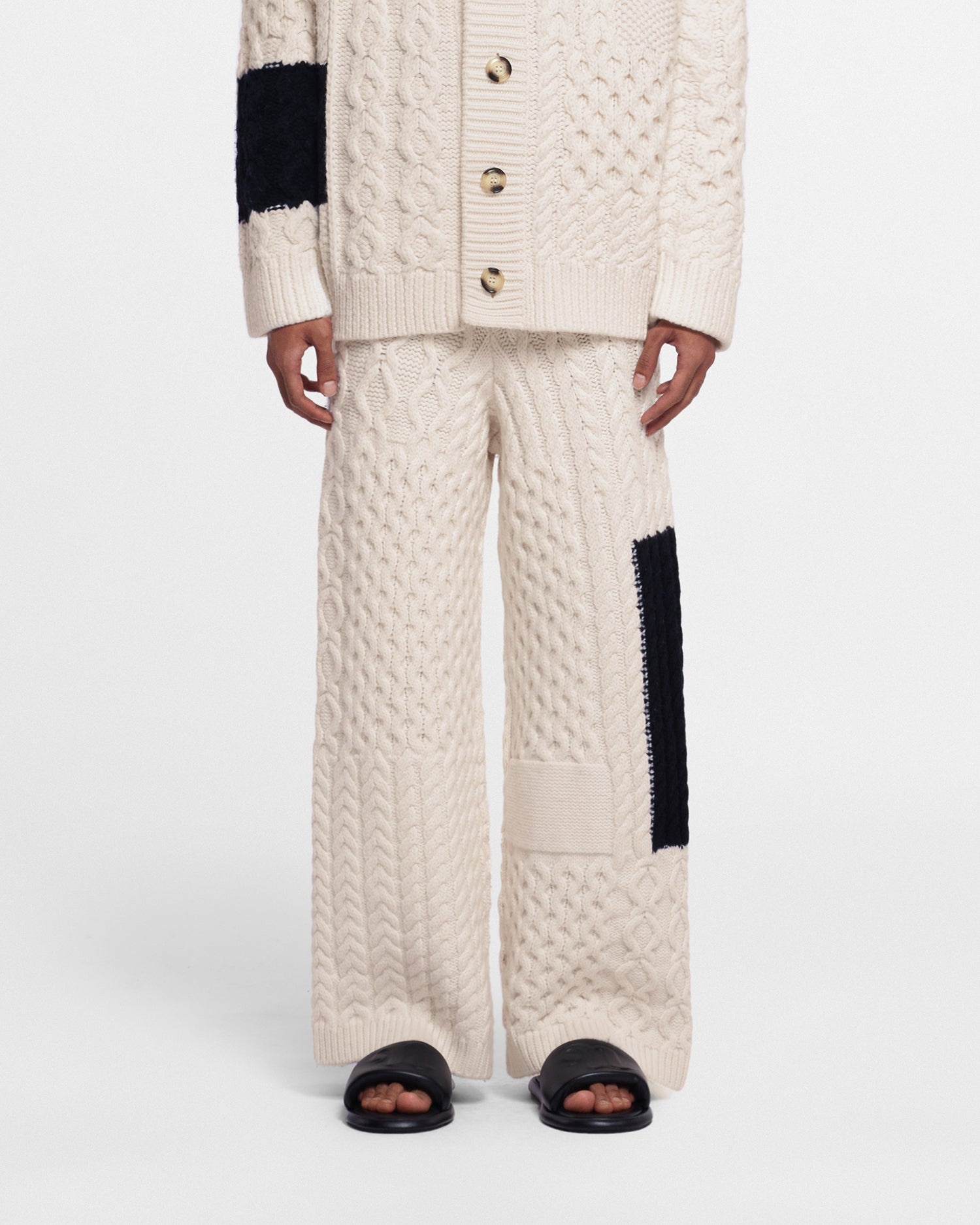 Cable-Knit Pants - 3