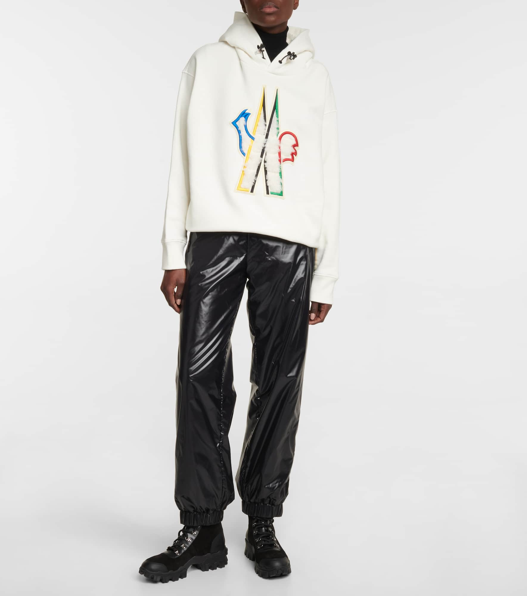 Exclusive to Mytheresa – Logo fleece-lined cotton hoodie - 2