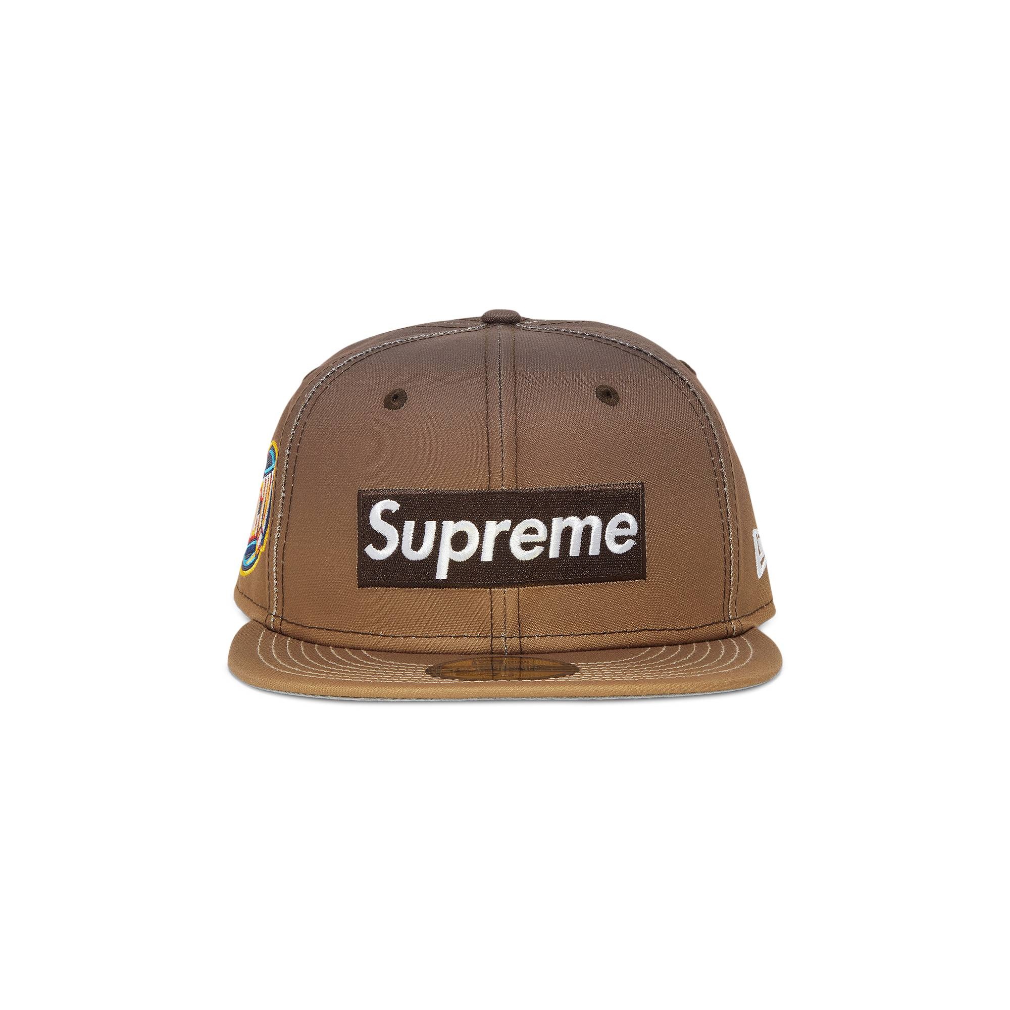 Supreme Gradient Box Logo New Era 'Brown' - 1