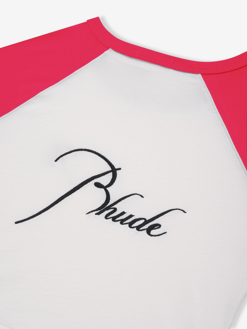 RHUDE SCRIPT LOGO BABY TEE 3