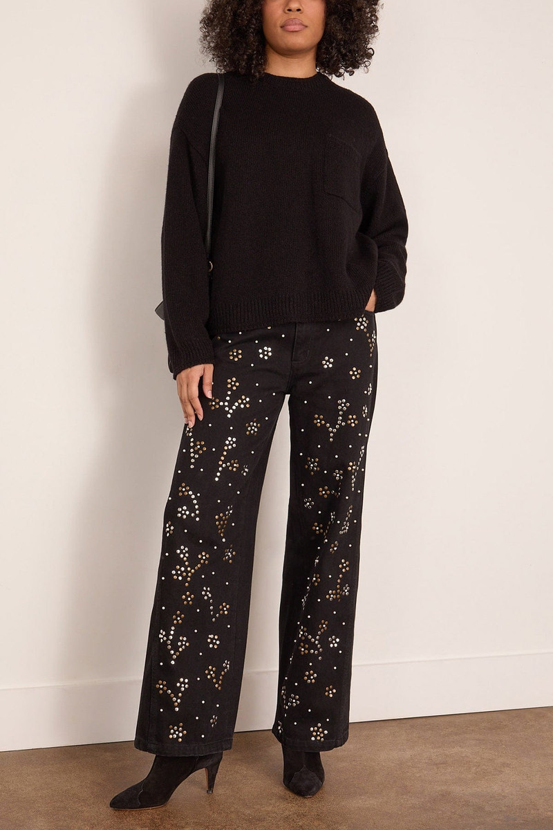 XÍRENA Julien Sweater in Black outlook