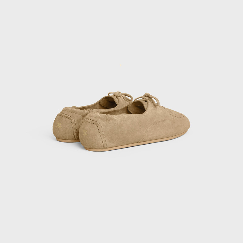 CELINE ADAM LACE-UP LOAFER IN SUEDE CALFSKIN outlook