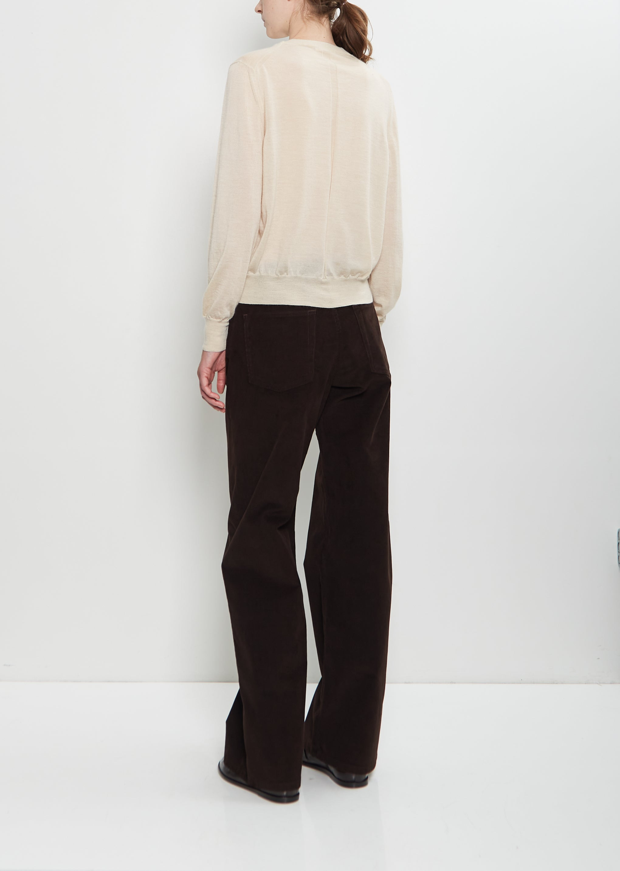 Battersea Cashmere Cardigan — Sand - 3