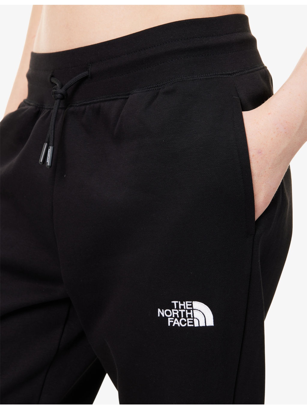 Essential Relaxed Brand-Embroidery Cotton-Blend Jogging Bottoms - 5