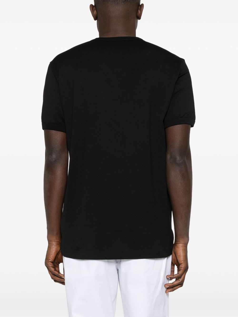 heraldic-embroidered T-shirt - 3