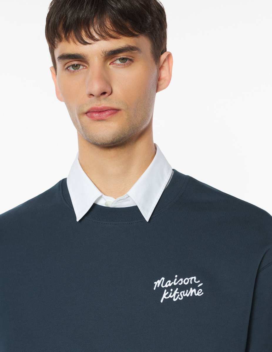 MAISON KITSUNE HANDWRITING COMFORT SWEATSHIRT - 4