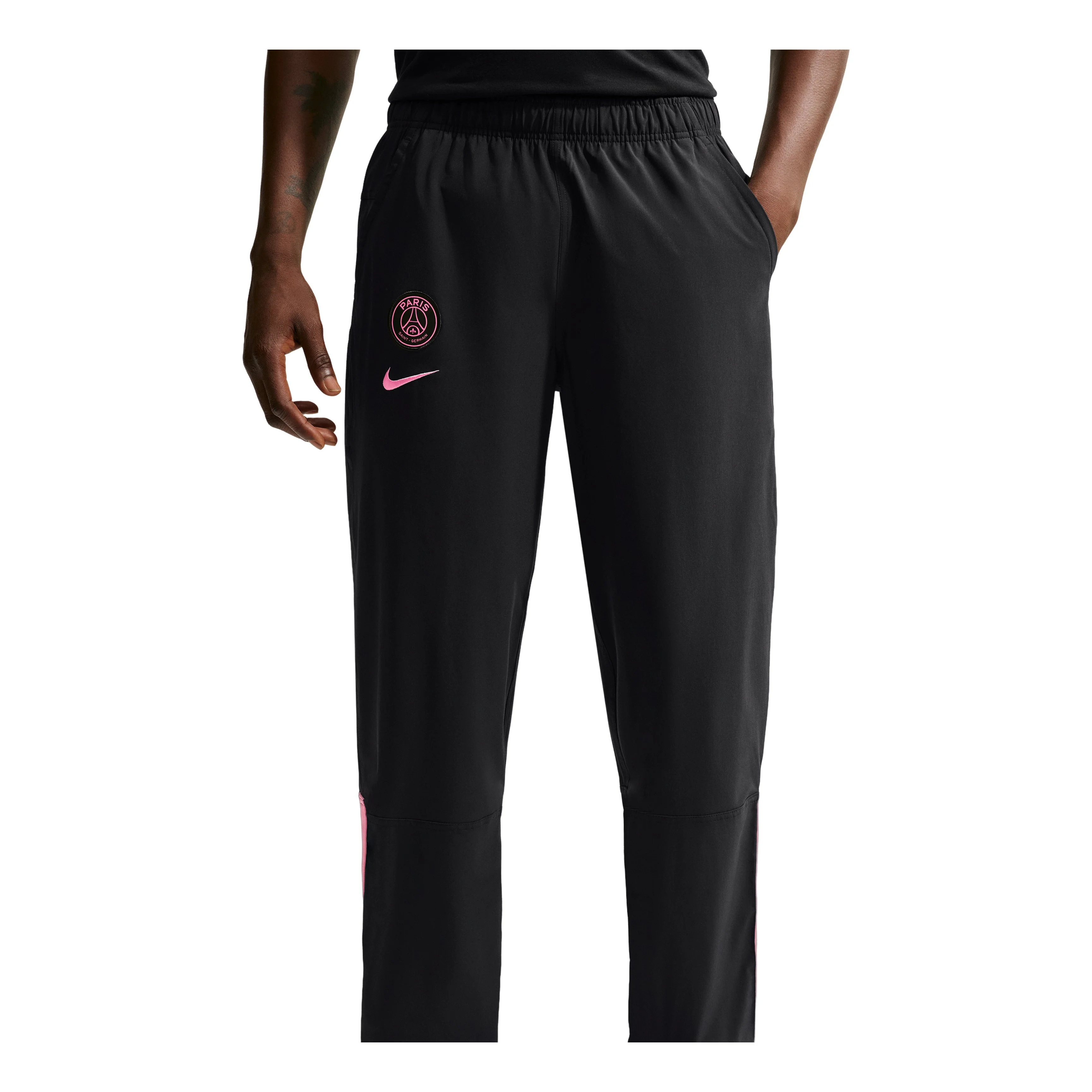 Nike x Paris Saint-Germain Energy Woven Pants 'Black Pink Beam' IO3450-010 - 1