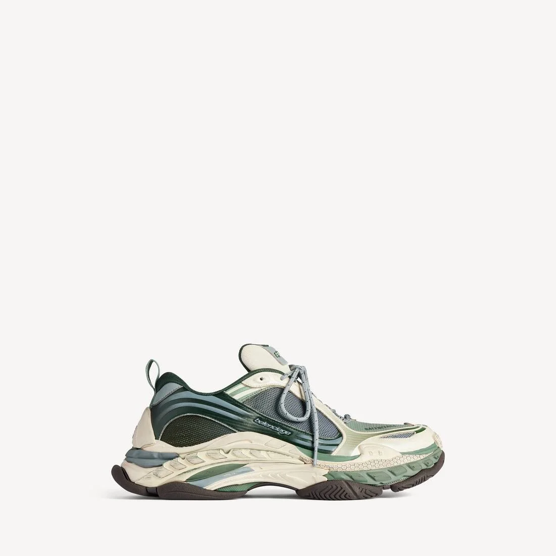 Men's Triple S.2 Gradient Sneaker in Green/beige/grey - 1