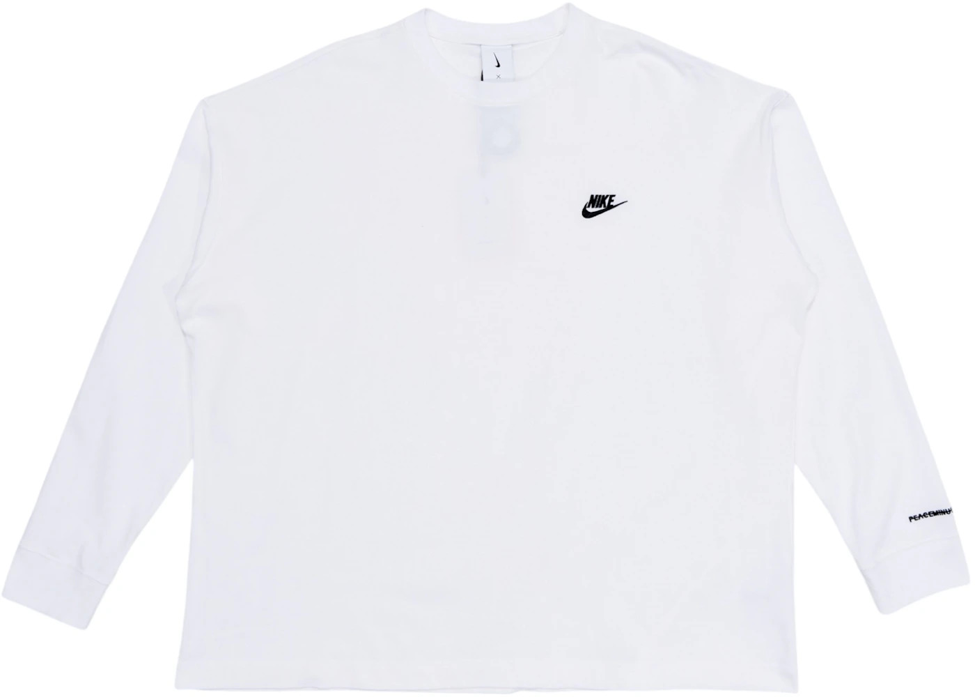 Nike x Peaceminusone G-Dragon Long Sleeve T-shirt White - 1