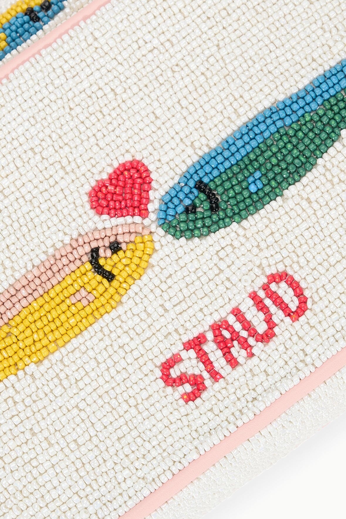 STAUD TOMMY BEADED BAG POP SARDINES - 7