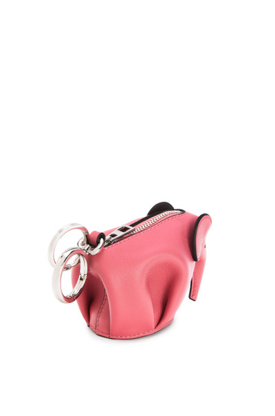 Loewe Elephant charm in classic calfskin outlook