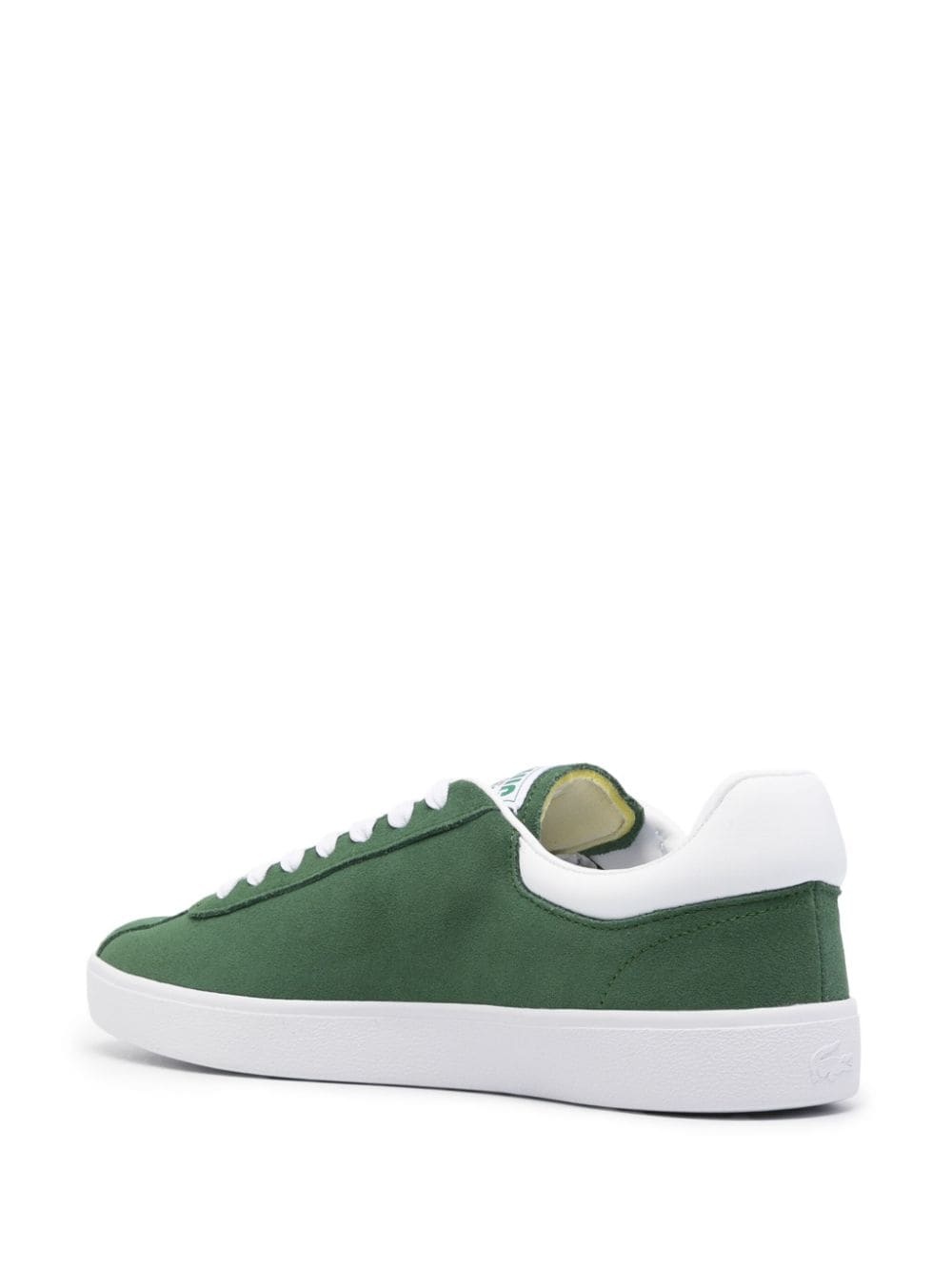 logo-debossed suede sneakers - 3