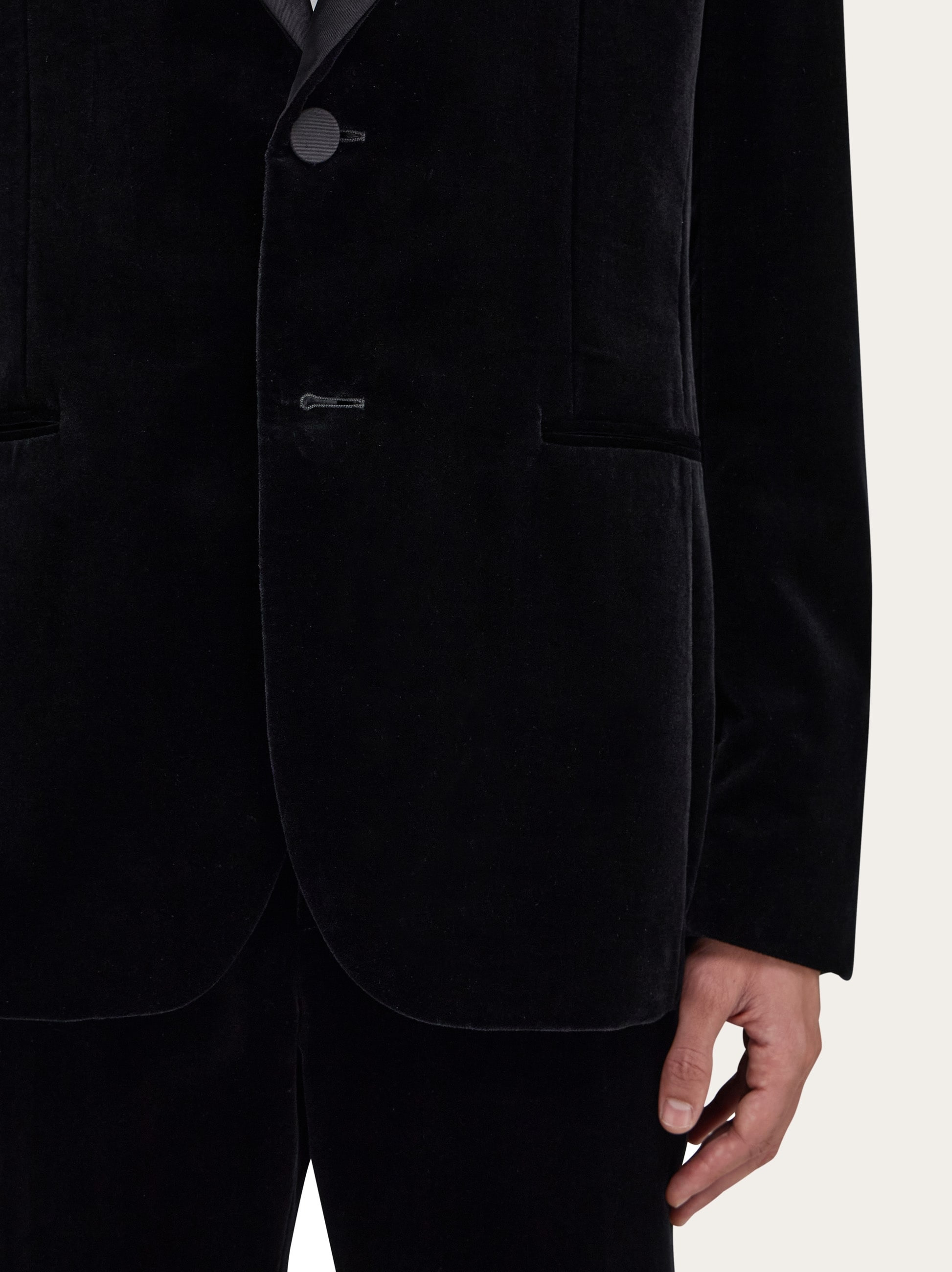 Velvet dress suit - 5