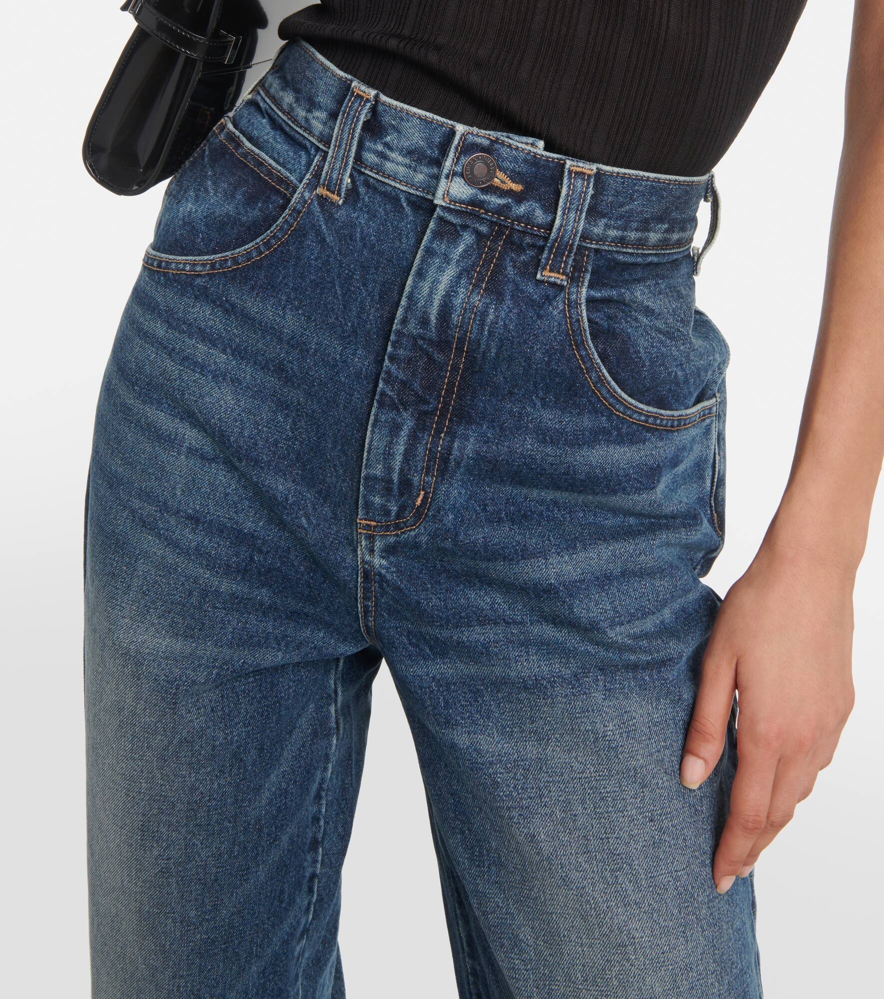 Aaron wide-leg jeans - 4