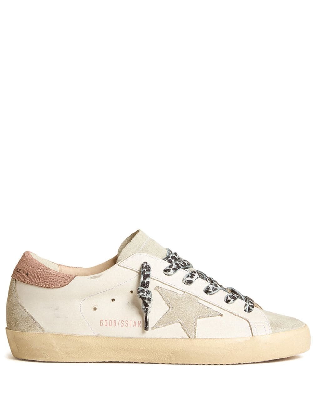 Super Star panelled leather sneakers - 1