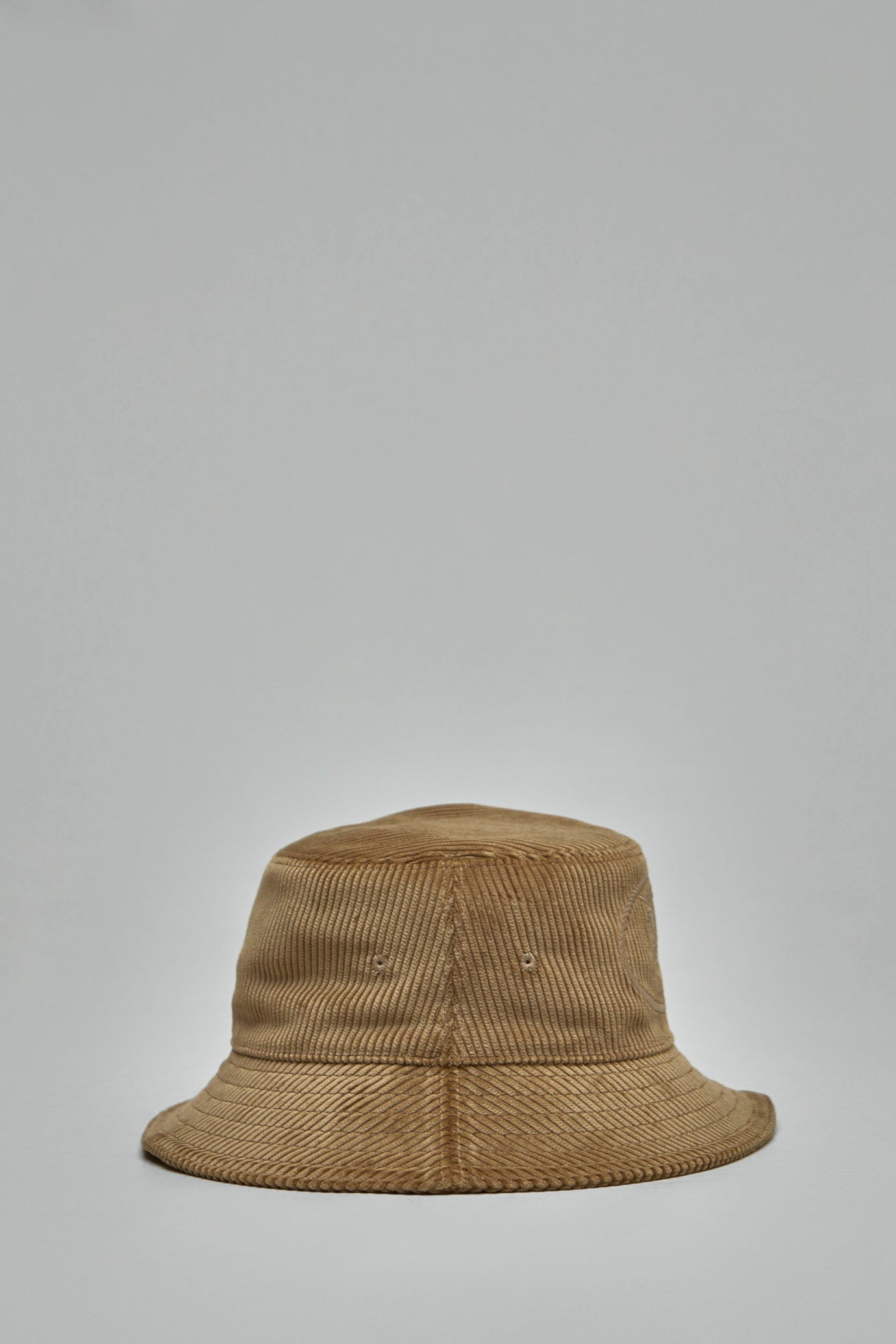 Knight Stamp Corduroy Bucket Hat - 3