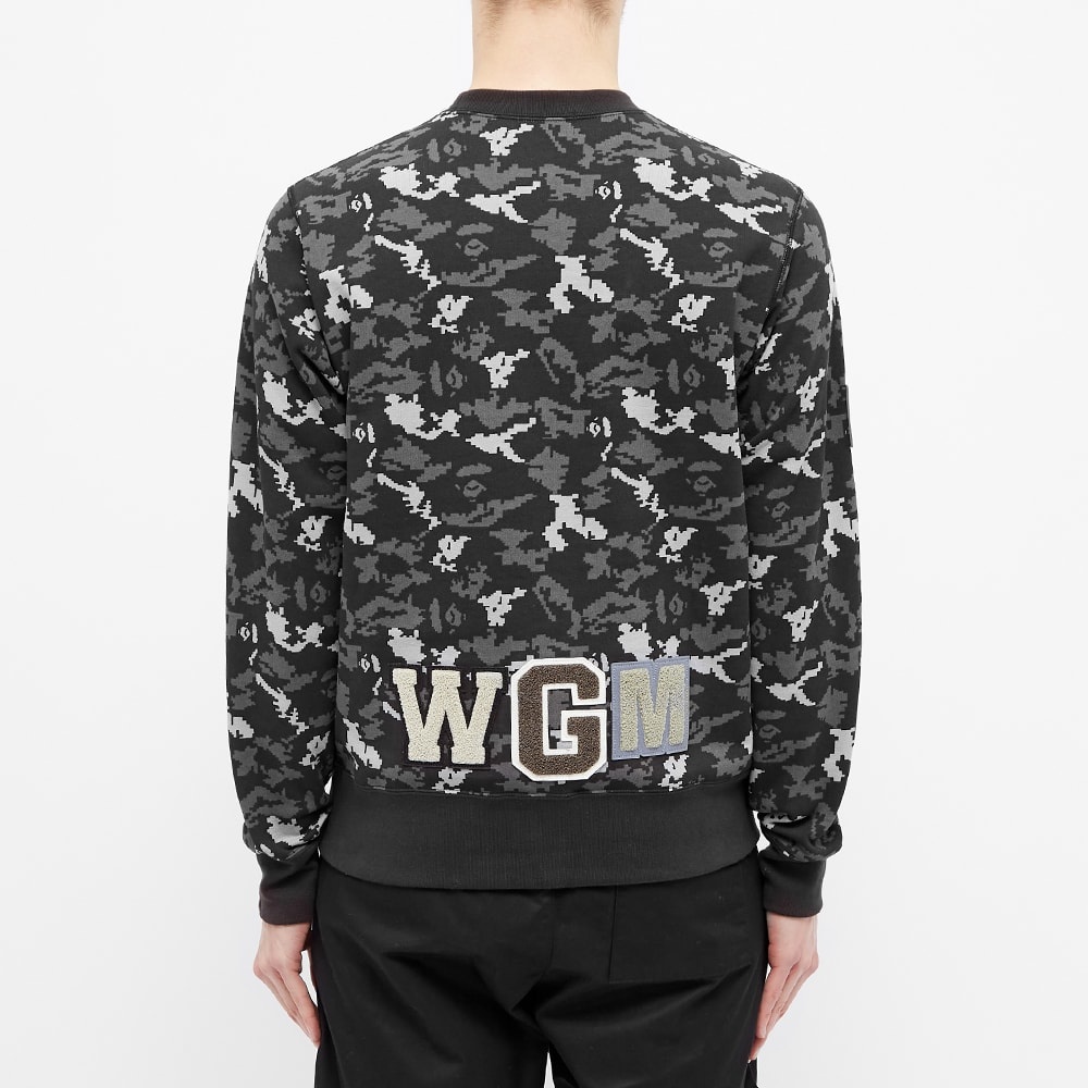 A Bathing Ape Digital Camo Shark Crew Sweat - 5