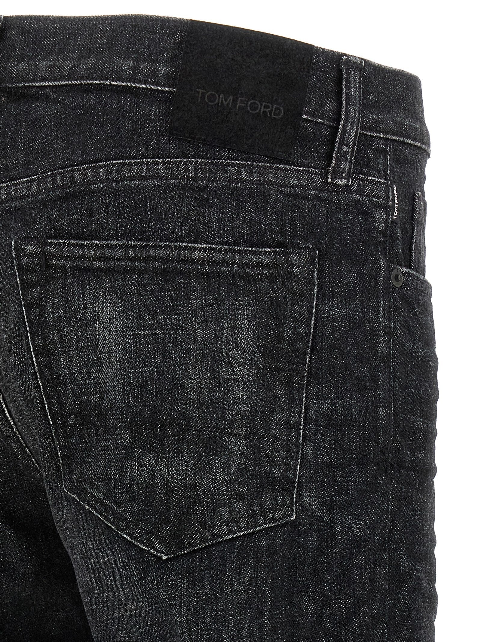 Stonewashed Jeans Black - 4