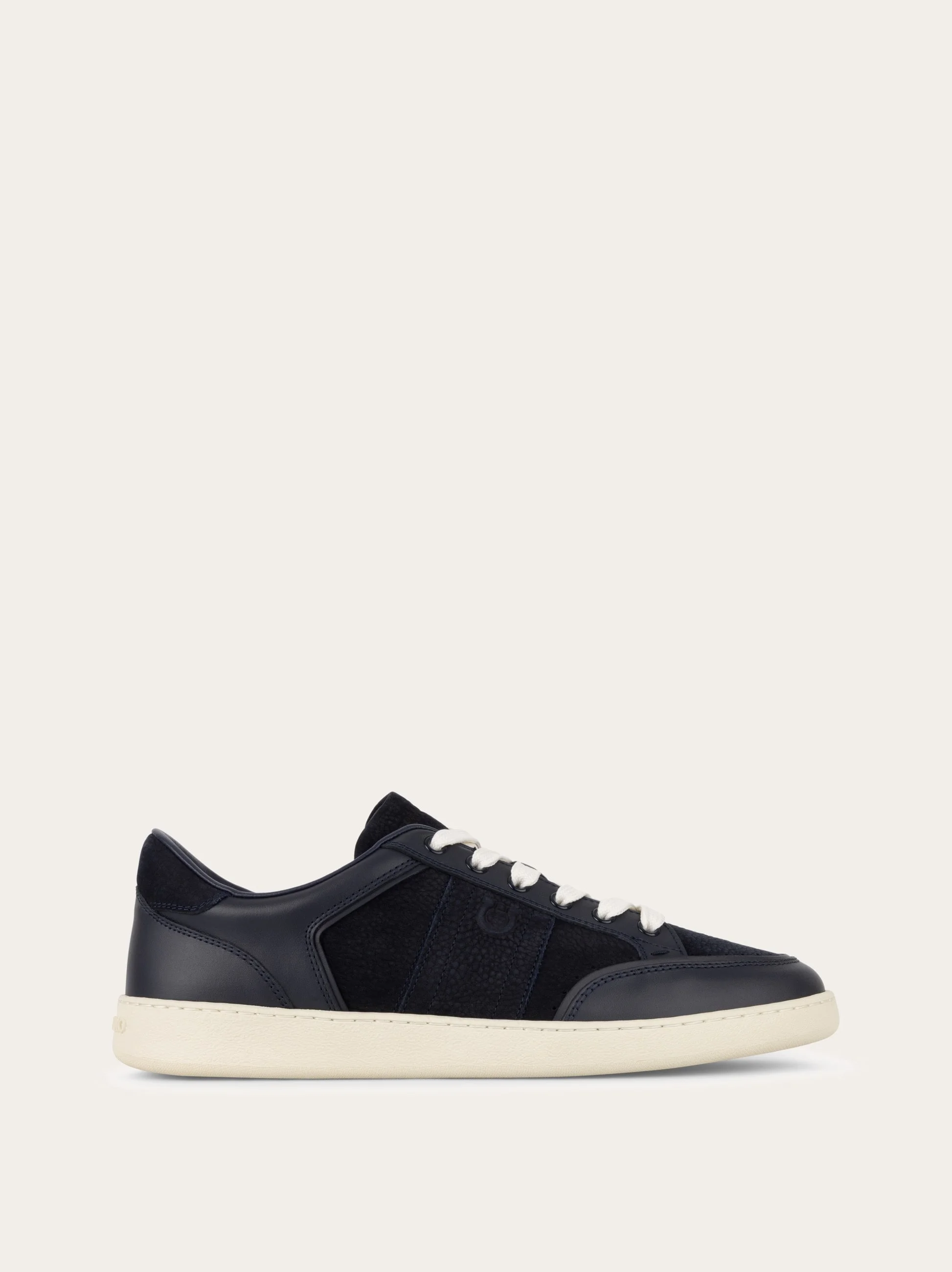 Low-top sneaker with signature - 1