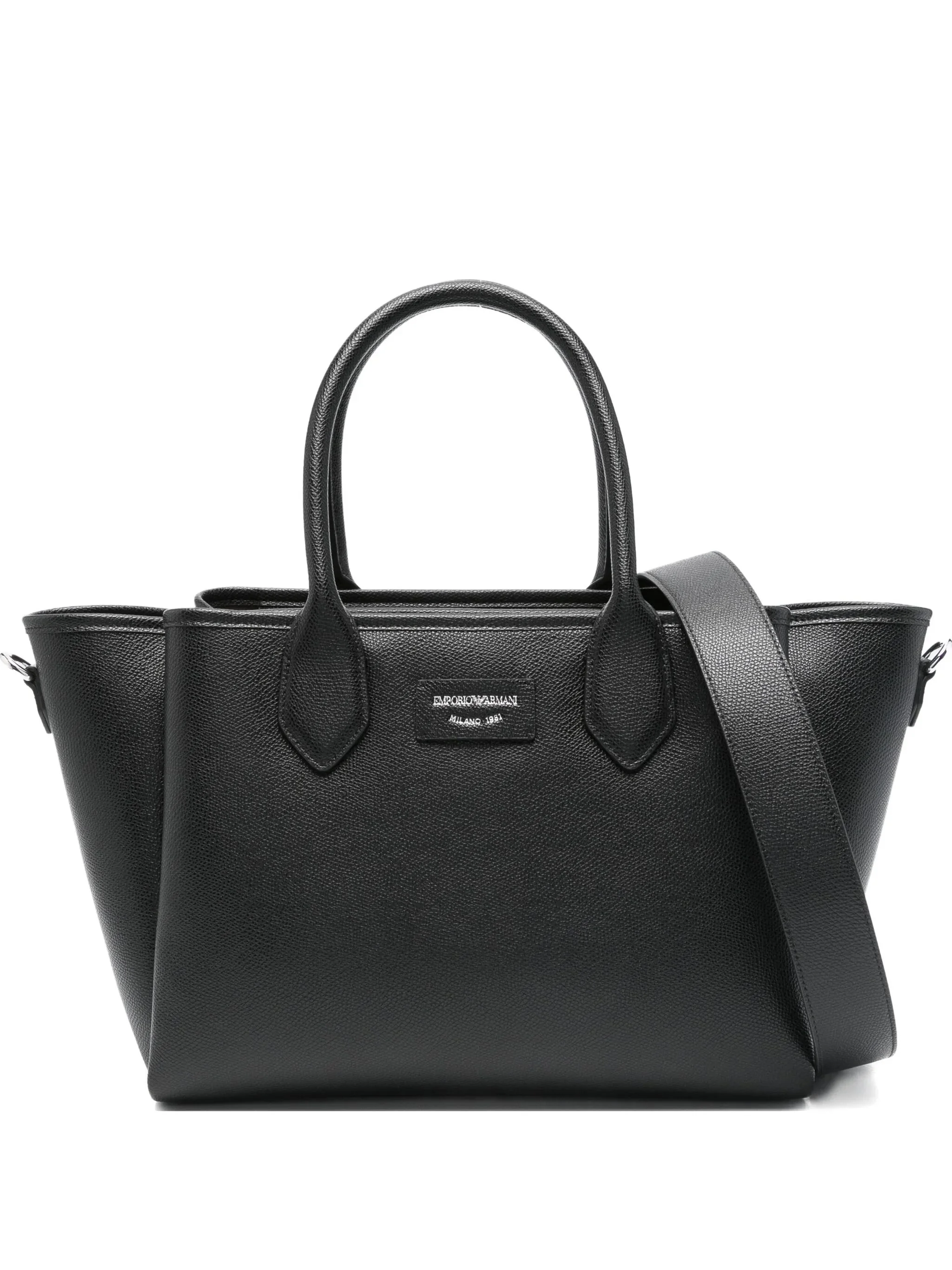 Emporio Armani Leather Tote Bag - 1