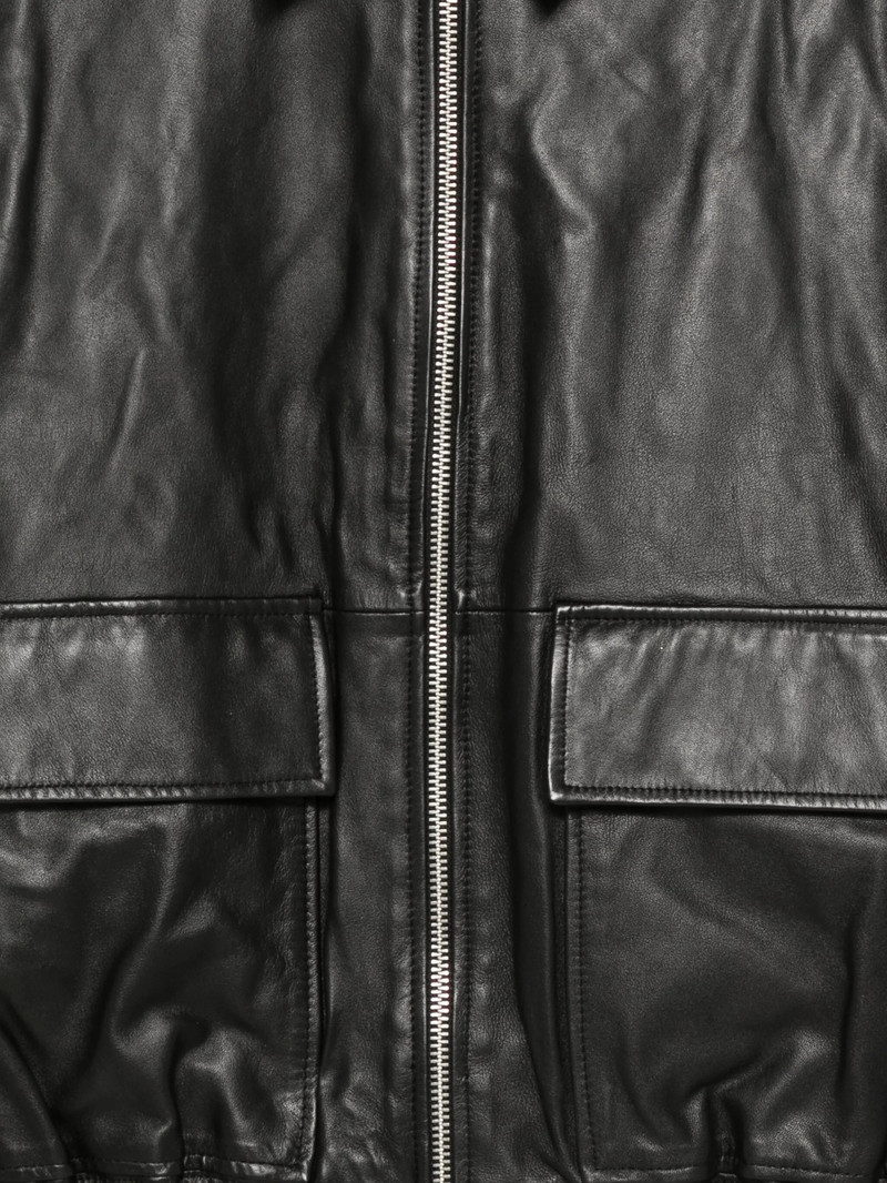 Studio Nicholson Studio Nicholson Piston Leather Jacket outlook