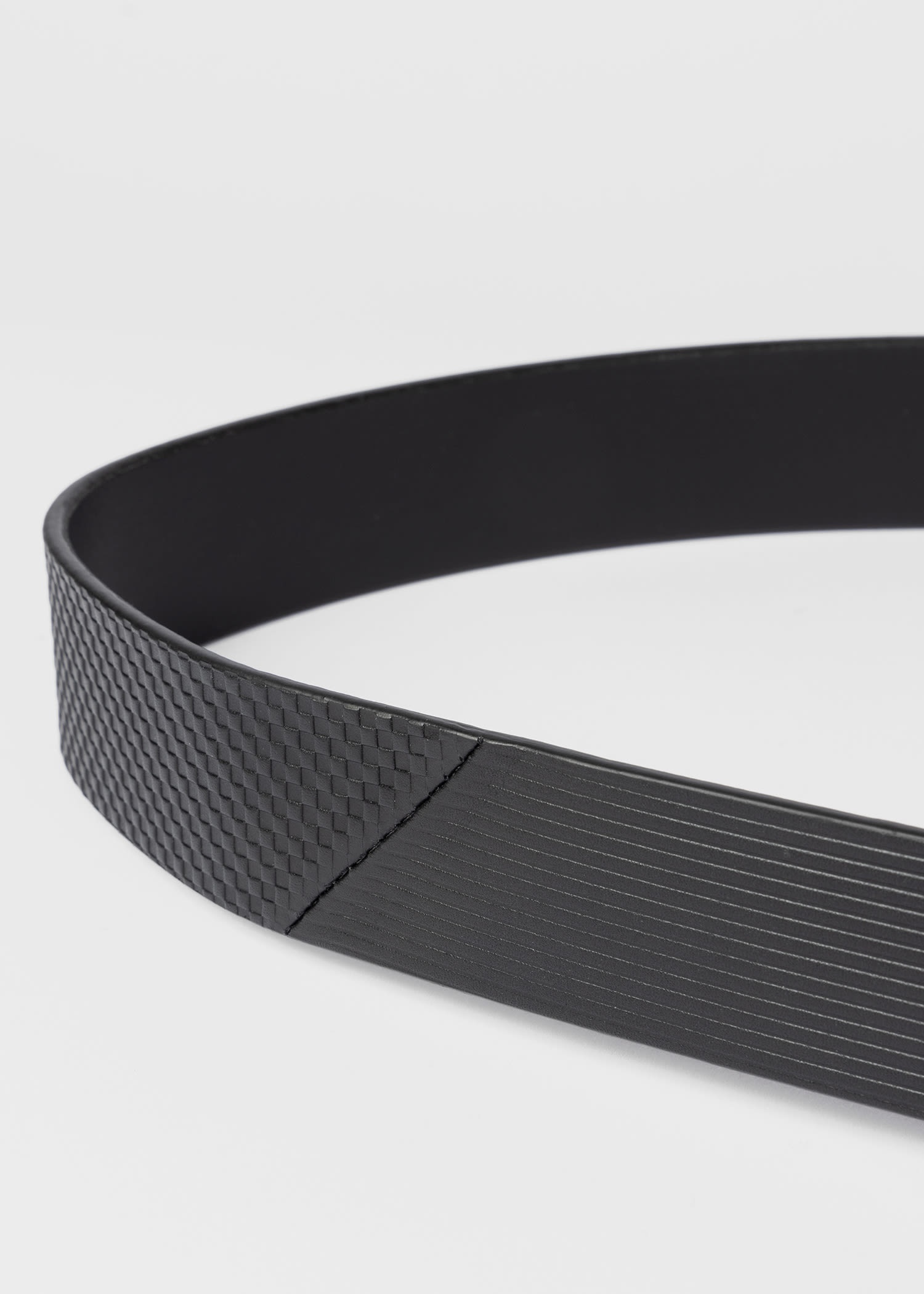 Leather Embossed Belt - 3