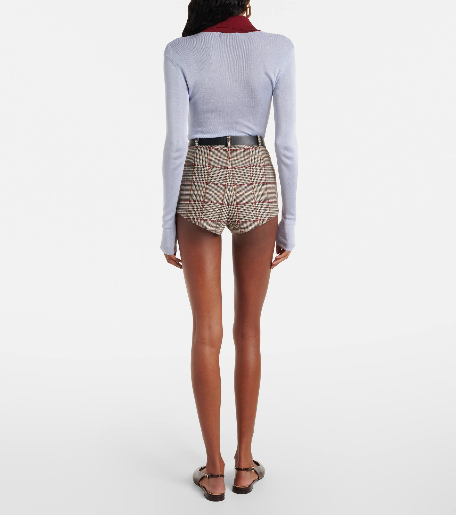Checked shorts - 3