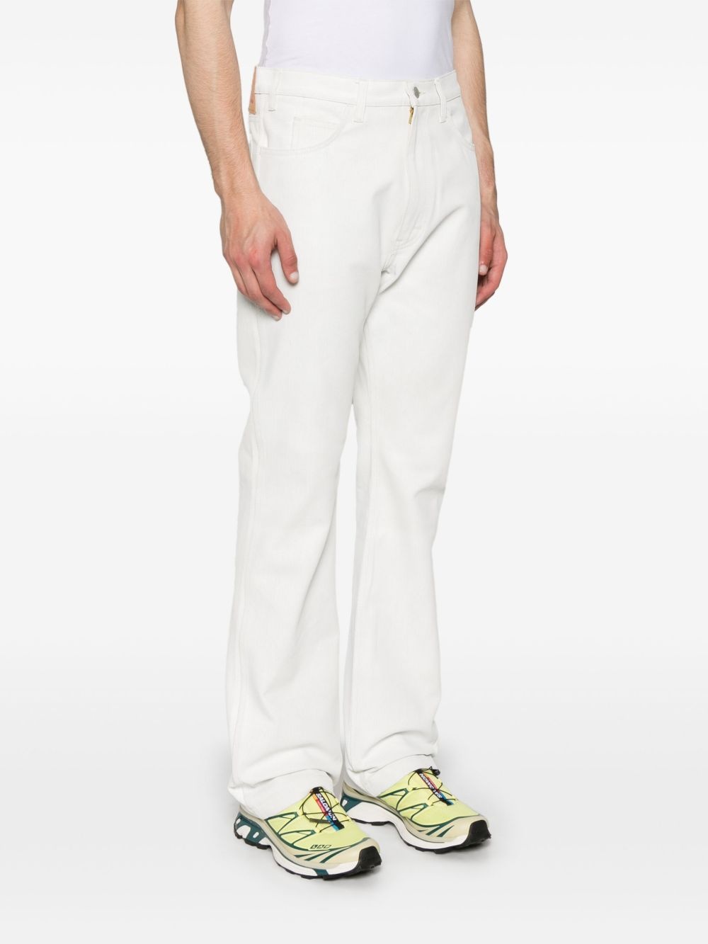 logo-patch jeans - 3