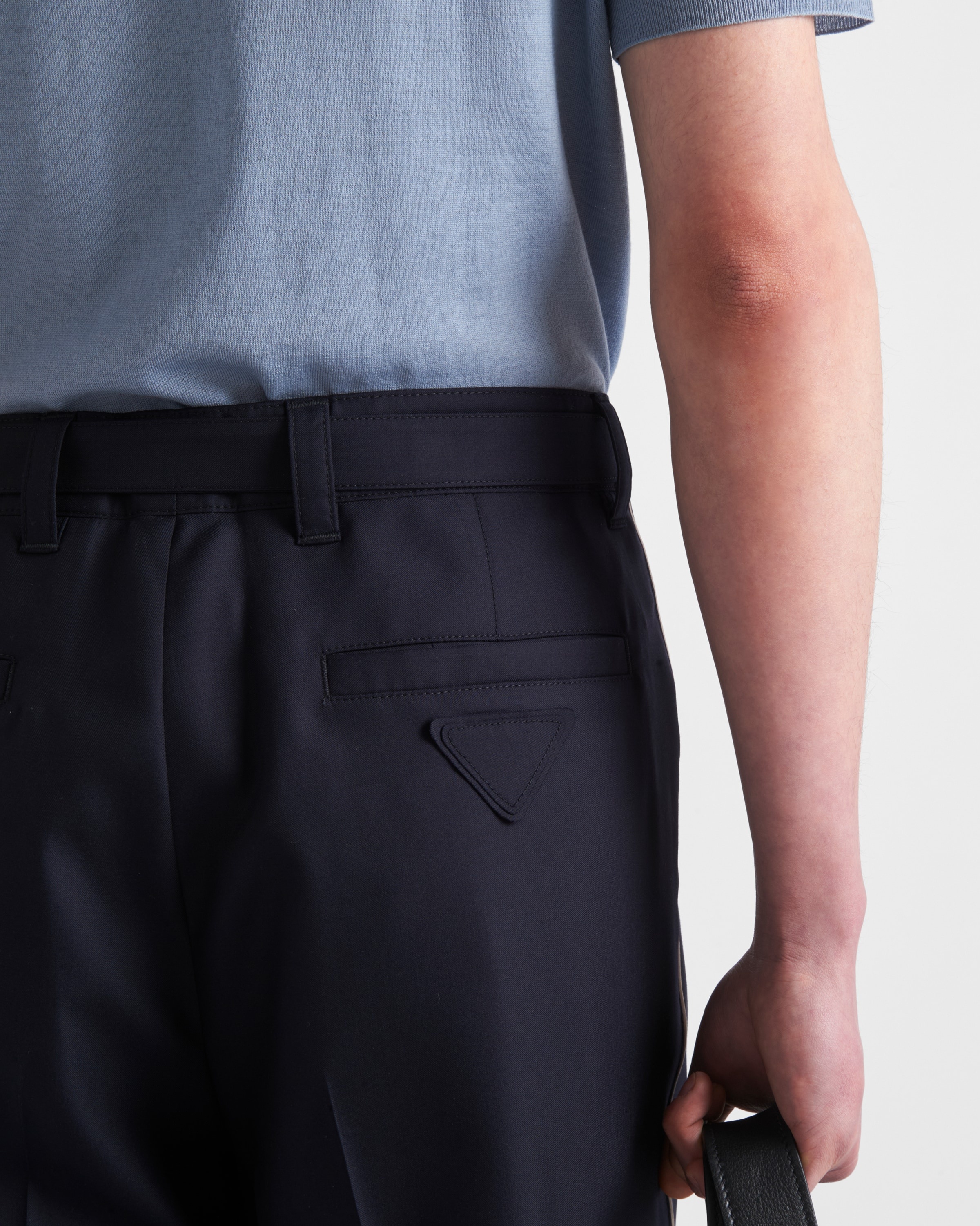 Wool and silk pants - 6