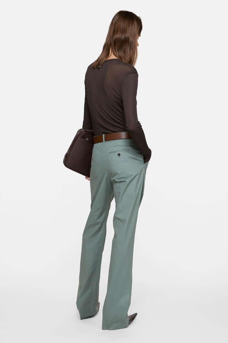 Tailored suit trousers - Eucalyptus green 3