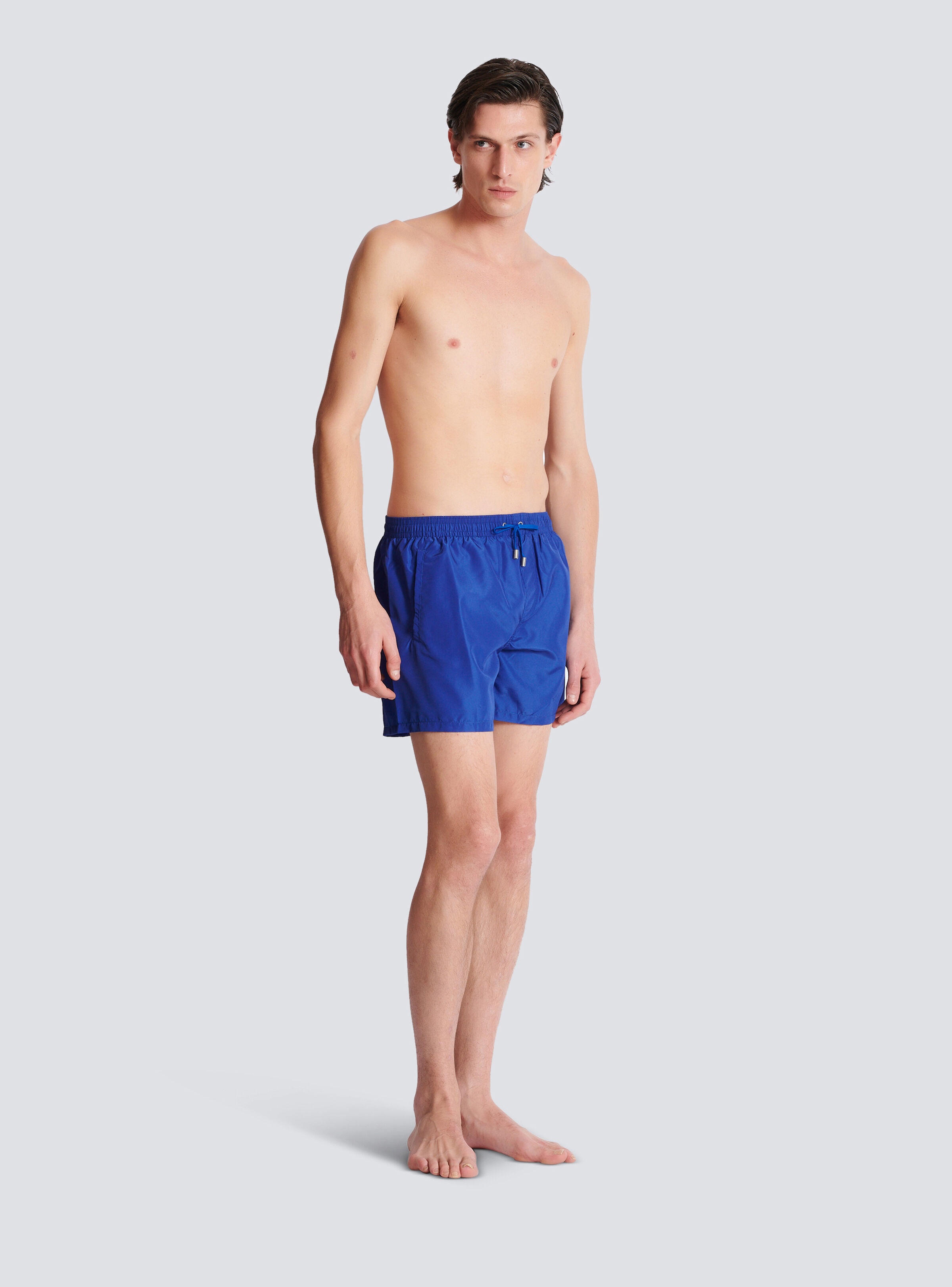 Printed Balmain Paris swim shorts - 3