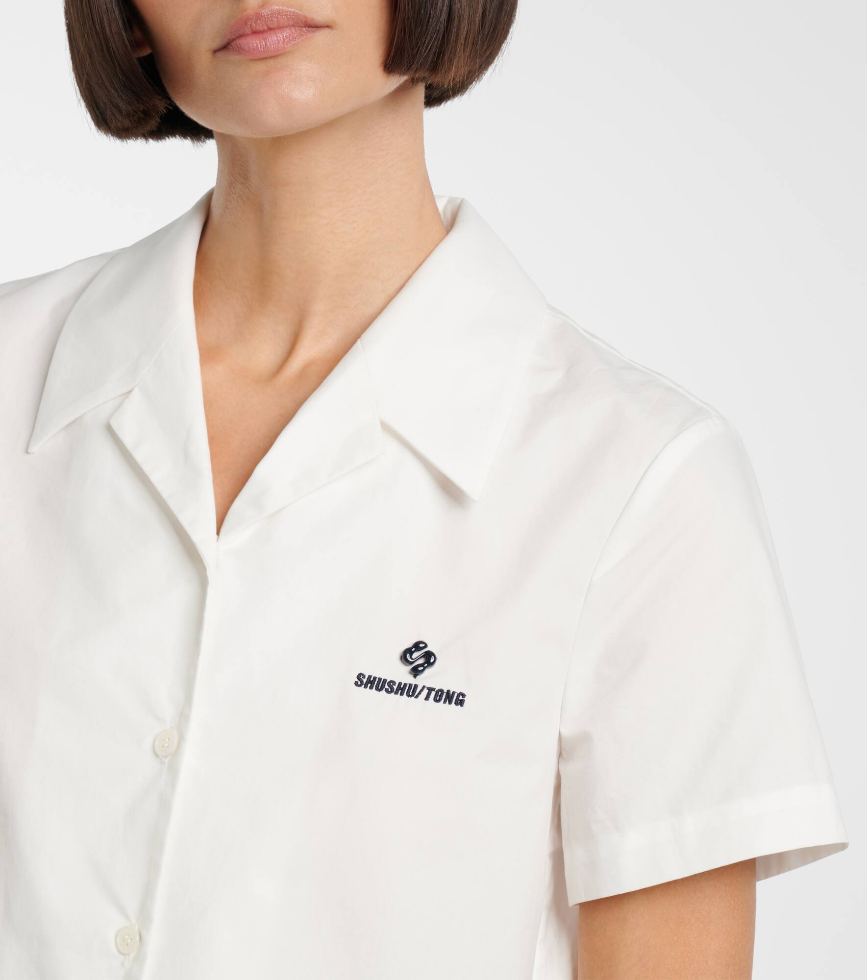 Logo cotton shirt - 4