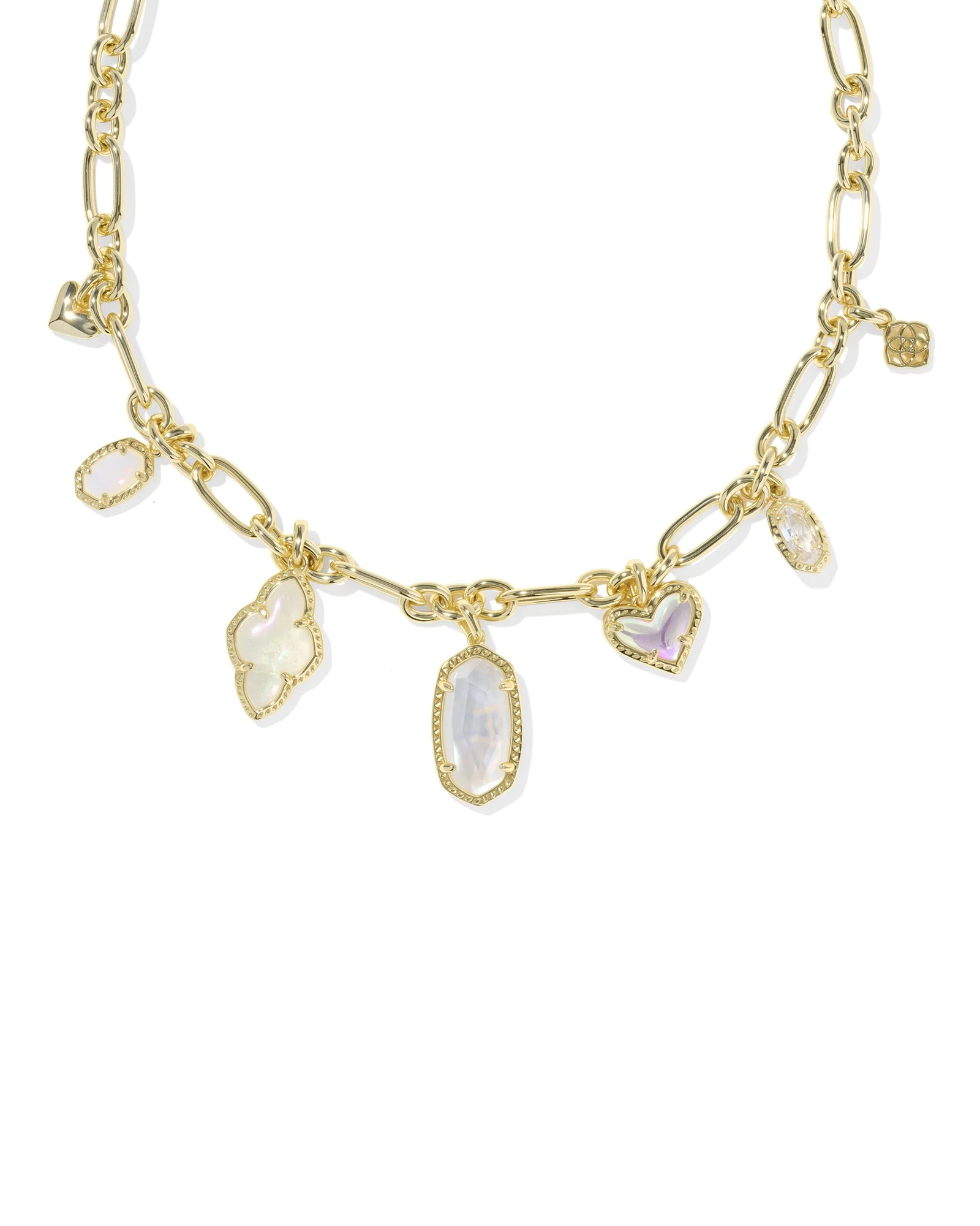 Icon Gold Charm Necklace - 1