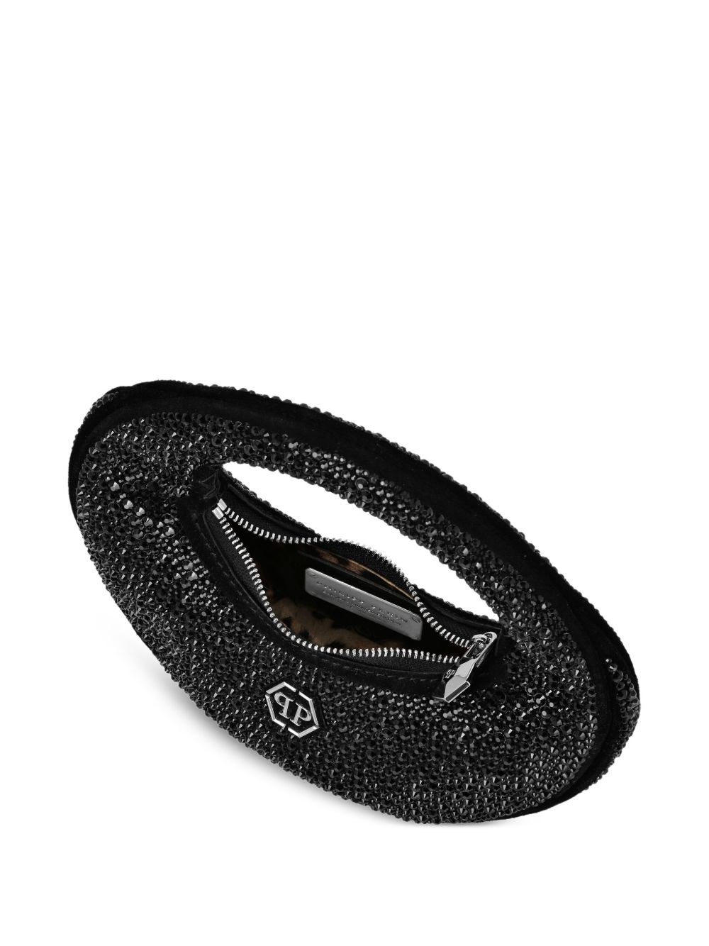 crystal-embellished mini bag - 4