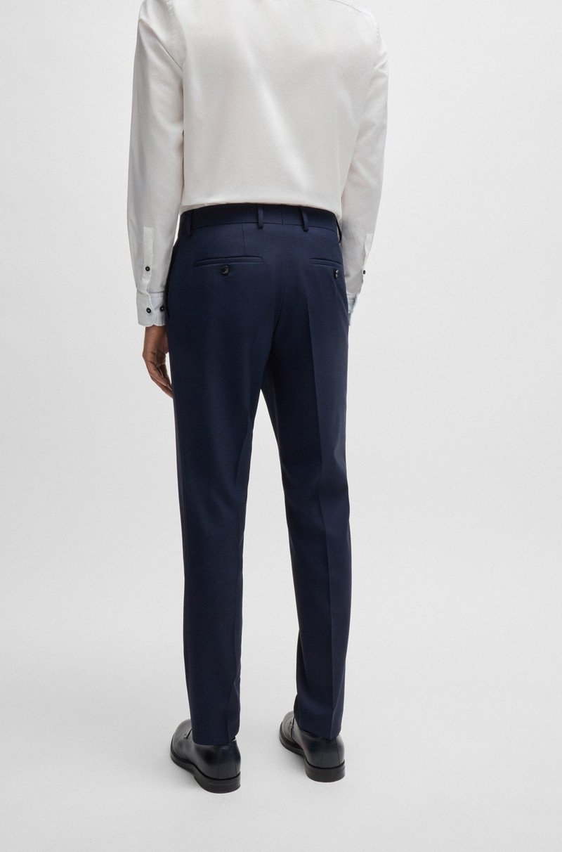 SLIM-FIT SUIT IN PATTERNED STRETCH WOOL 8