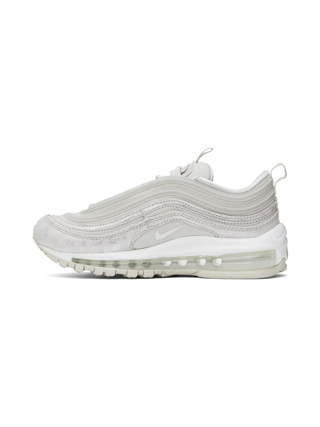 Silver-Tone & Gray Air Max 97 Sneakers - 3