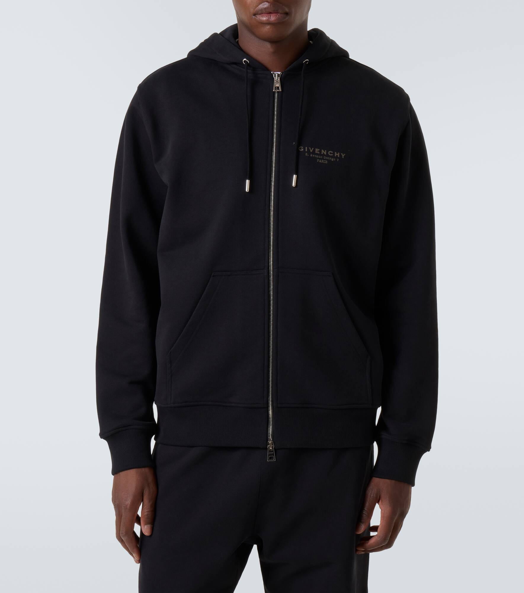 Givenchy Stamp cotton fleece hoodie - 3