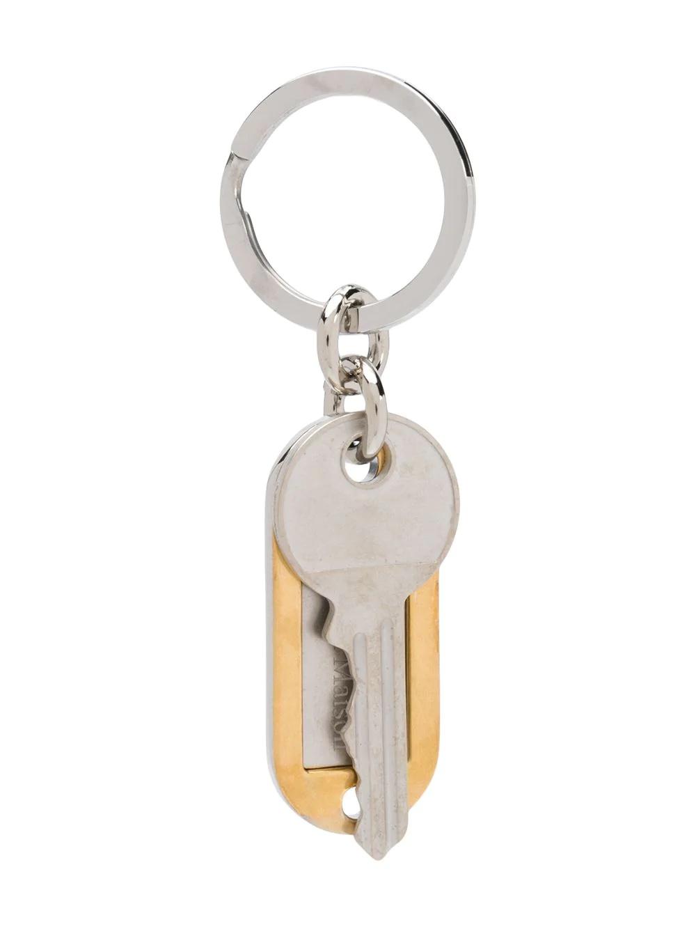 logo engraved keyring - 1