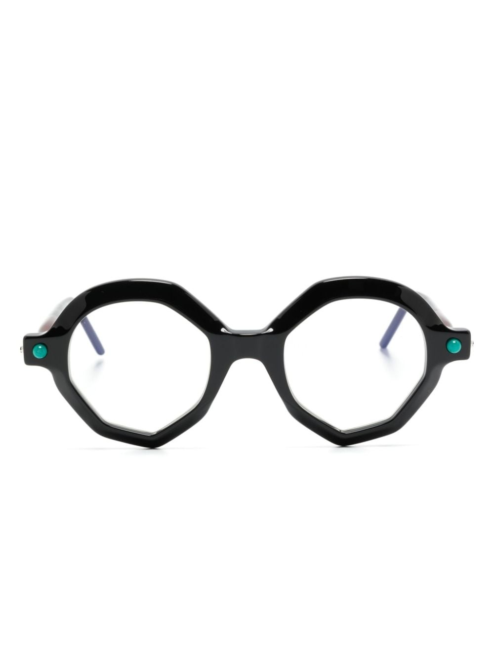 P18 geometric-frame sunglasses - 1