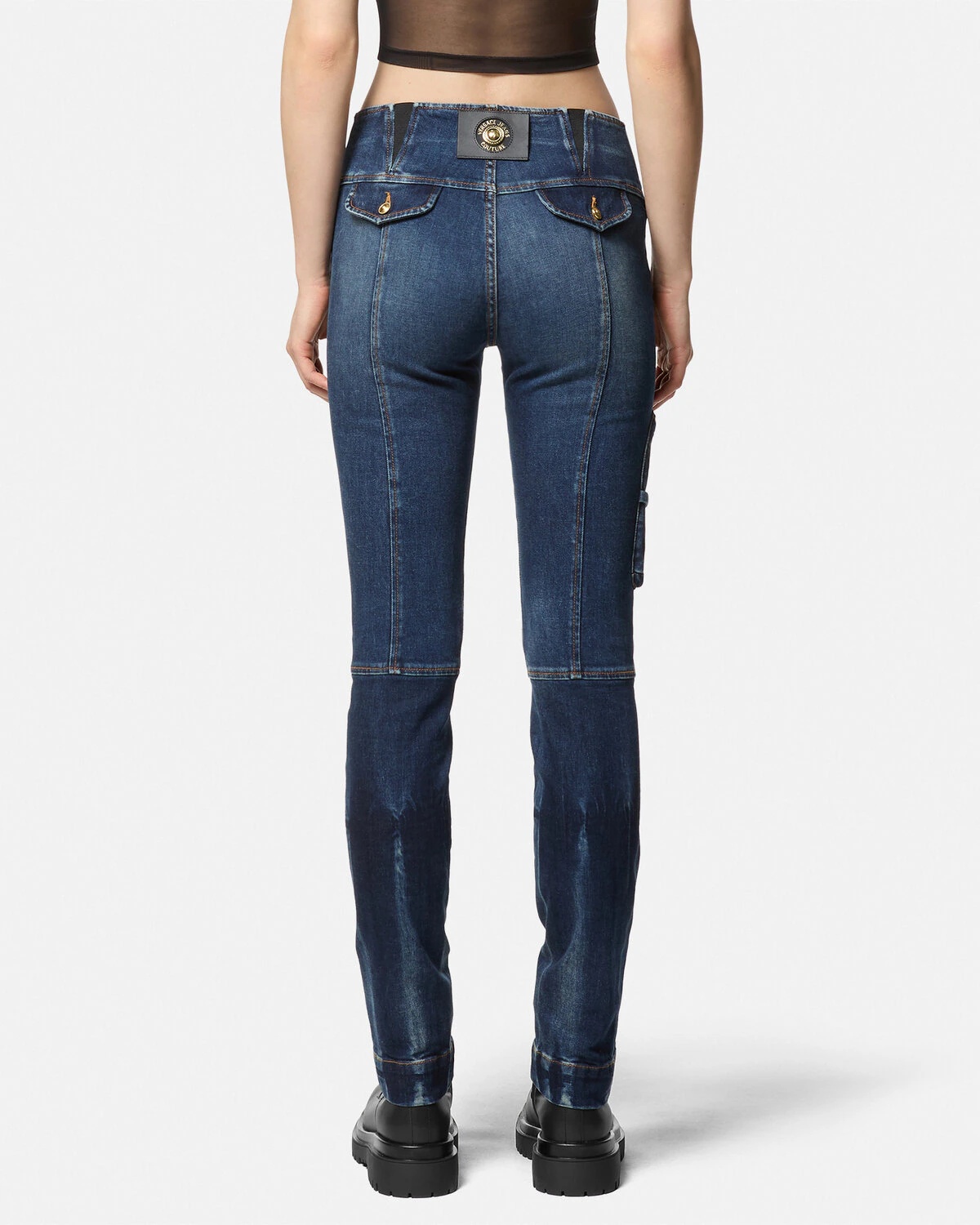 Cargo Slim-Fit Jeans - 5