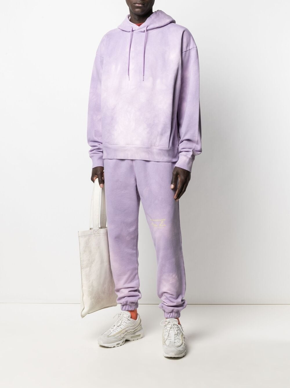 tie dye-print cotton hoodie - 2