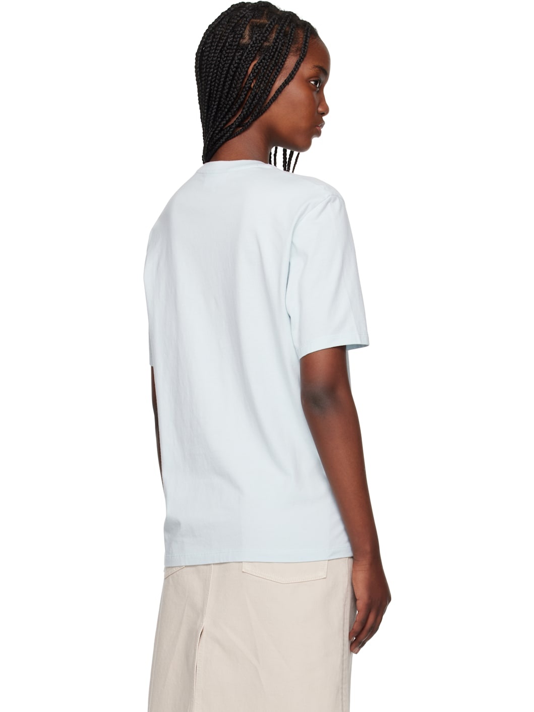 Blue Fox Head Patch Regular T-shirt - 3
